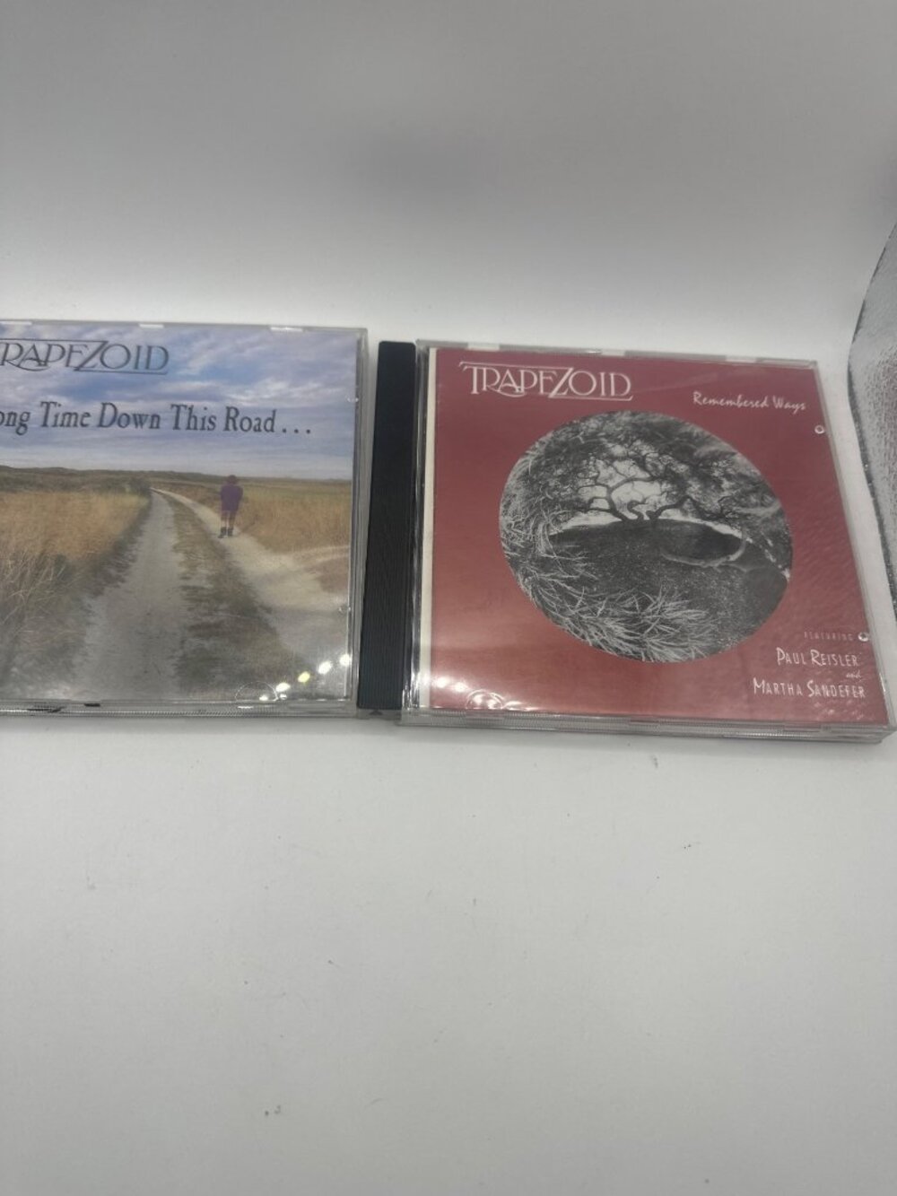 Trapezoid Long Time Down This Road & Remembered Ways Music CDs Set Featuring Pau